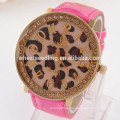 Big Dial Leopard Muster Damen Student Vogue Uhr